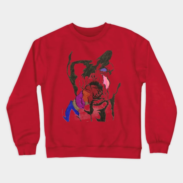 vamps Crewneck Sweatshirt by stuartmewilson1